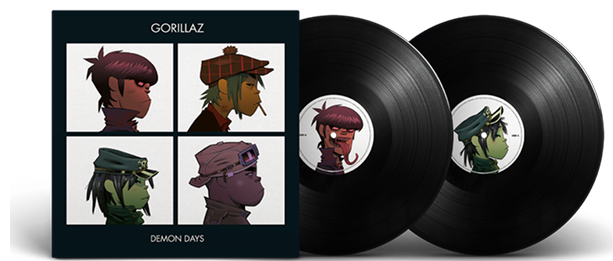 lp do álbum demon days